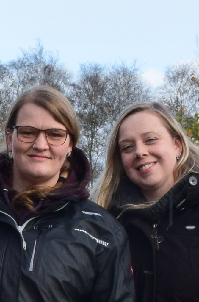 Katharina Schoof und Anina Dreher Katharina und Anina